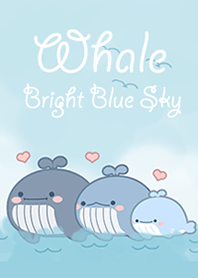 Whale Bright Blue Sky