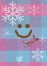 Crystal check B-P of snow- smile-