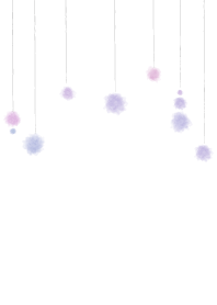watercolor polka dot (purple)