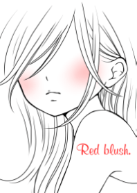 Red blush.