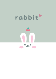 Rabbits. Cherry [Dullness Green]