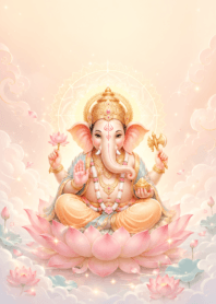 Ganesha bestows blessings wealth. 3_61