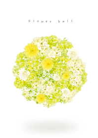 Floating flower ball