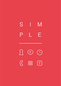 SIMPLE / red.