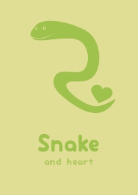 Snake & heart Melon YEL