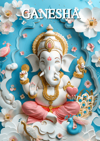 Ganesha bestows blessings: rich, rich