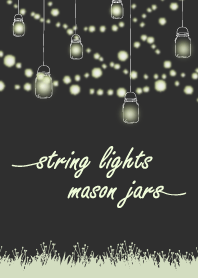 STRING LIGHTS MASON JARS 2