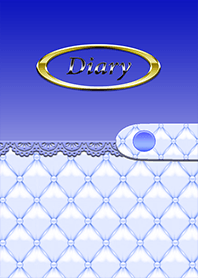 Quilting Lace Blue Diary
