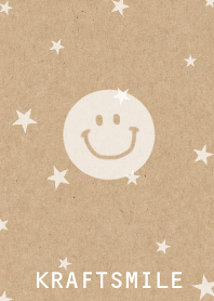 クラフト紙とにこちゃん＆星