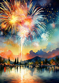Beautiful Fireworks Theme#111