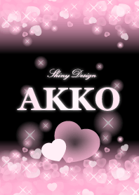 Akko-Name-Pink Heart