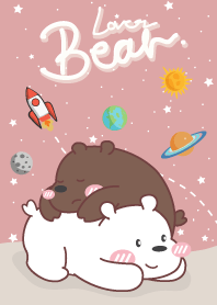 Bear Lover (Pink Galaxy ver.)
