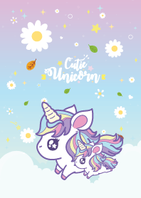 Unicorn Cute Daisy Flower Sweet