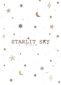 SIMPLE STAR-STARLIT SKY WHITE- 10