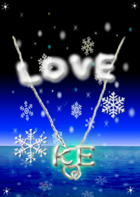 initial K&E(blue.3)Theme pair