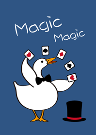 Make a magic duck!(Navy blue)