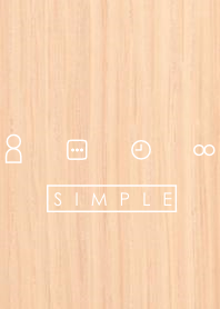 SIMPLE WOOD(white)Ver.3