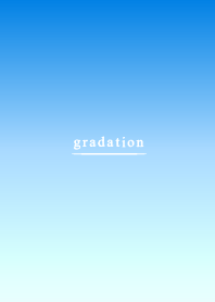 Gradation blue sky