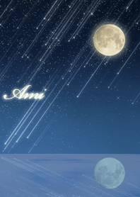Ami Moon & meteor shower