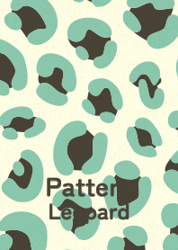 Pattern Leopard Deep aqua