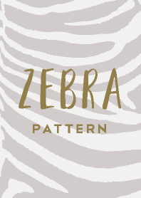 Zebra Pattern - Ivory