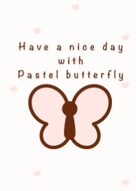 Pastel butterfly theme