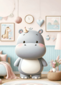 Cute Hippo Doll V.1