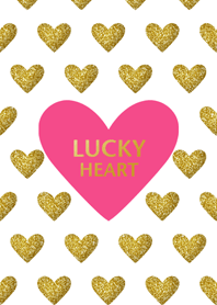 Lucky Heart ~Pink&Gold2