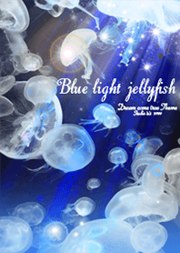 癒しのクラゲ Blue Light Jellyfish+