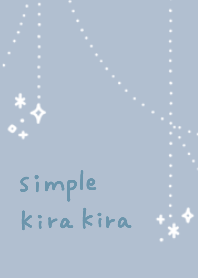 Simple Dull blue Chandelier