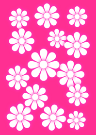 White Flower [ Pink ] No.2