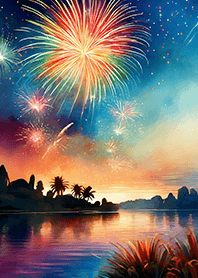 Beautiful Fireworks Theme#2470