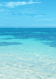 The blue transparent sea 10