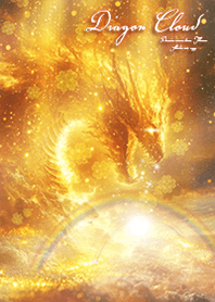 Dragon god clouds clover
