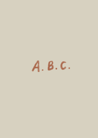 A.B.C. beige grey