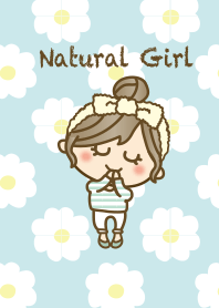 Natural girl(Mint Blue)