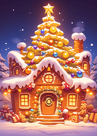 Christmas Gingerbread House JP