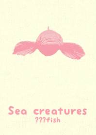 Sea crt ?fish Light orchid pink