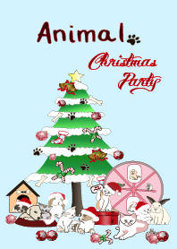 Animal Christmas Party