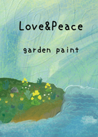 油畫藝術【garden paint 161】