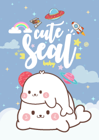 Seal Baby Galaxy Blue