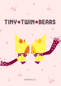 TINY TWIN BEARS Cherry
