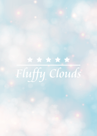 Fluffy Clouds -BLUE-