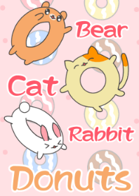 熊貓兔:甜甜圈動物派對