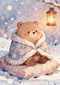 Winter Snuggle Bear Set