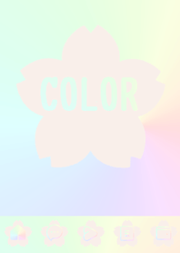 red color rainbow  E17