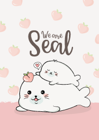 เราคือแมวน้ำ (สีพีช)