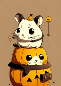 Halloween Hamster ac4802