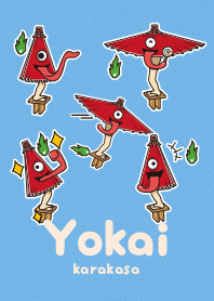 Karakasa-obake ver_Blue1