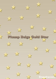 Plump Beige Gold Star